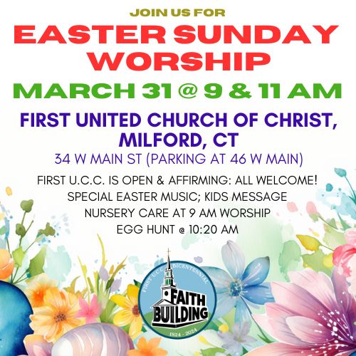 Easter Services at First Church