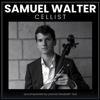 MAC Classical Concert Series  Samuel Walter, Cello Elizabeth