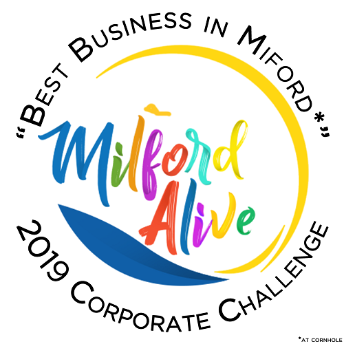 Milford Alive! presents Corporate Challenge Cornhole Tourney