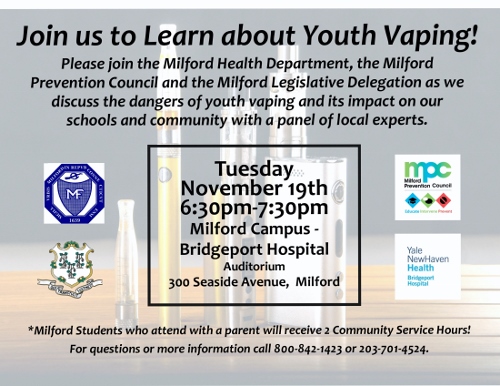 The Impact of Youth Vaping: A Community Forum