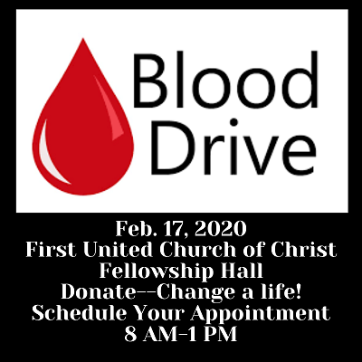 Blood Drive at First UCC Milford